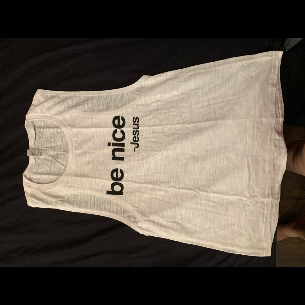 Be Nice -Jesus tank top